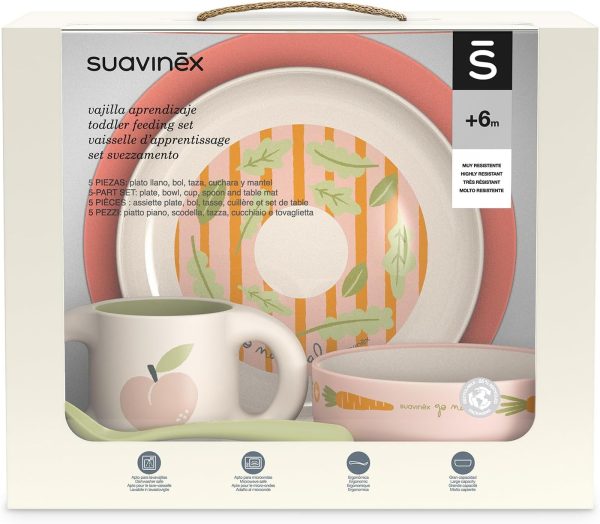 SUAVINEX  WONDERLAND SET SVEZZAMENTO ROSA