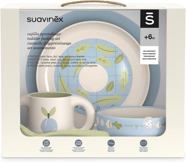 SUAVINEX  WONDERLAND SET SVEZZAMENTO AZZ