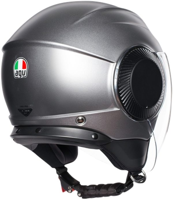 Casco Agv Orbyt matt grey - immagine 4