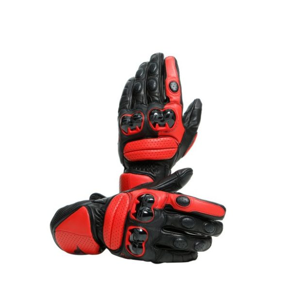 Guanti racing Dainese Impeto Black red gloves