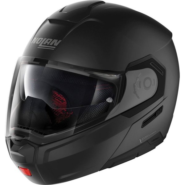 Casco modulare Nolan N90-3 Classic flat black helmet casque