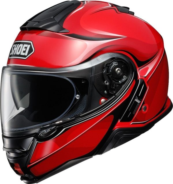 Casco modulare Shoei Neotec 2 Winsome TC1 red helmet casque