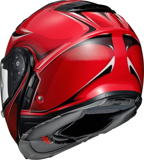 Casco modulare Shoei Neotec 2 Winsome TC1 red helmet casque - immagine 2