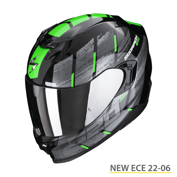 Casco integrale Scorpion exo 520 evo Maha green helmet casque