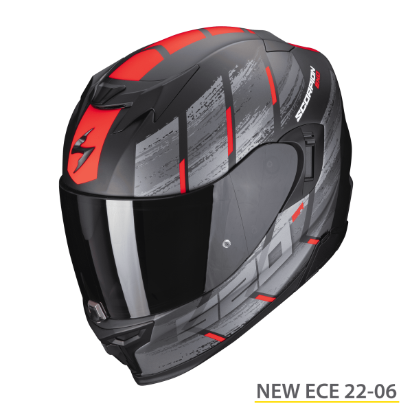 Casco integrale Scorpion exo 520 evo Maha red helmet casque