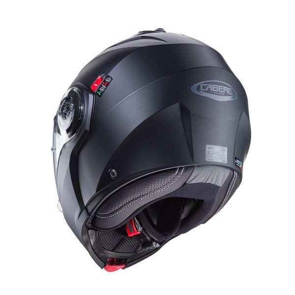 Casco modulare Caberg Duke EVO Matt Black helmet - immagine 4