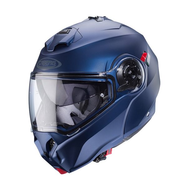 Casco modulare Caberg Duke EVO Matt Blu helmet