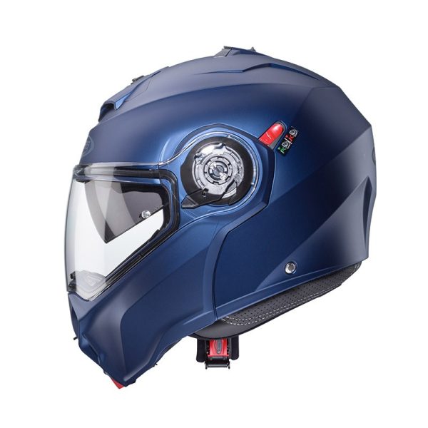 Casco modulare Caberg Duke EVO Matt Blu helmet - immagine 2