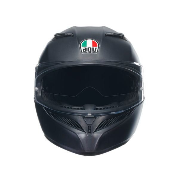 Casco integrale Agv K3 BLACK matt helmet E2206 - immagine 2