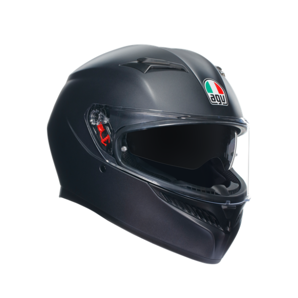 Casco integrale Agv K3 BLACK matt helmet E2206