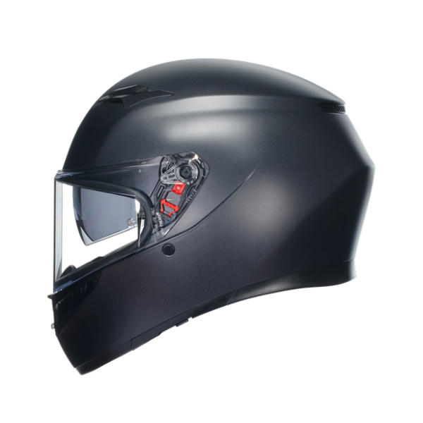 Casco integrale Agv K3 BLACK matt helmet E2206 - immagine 3