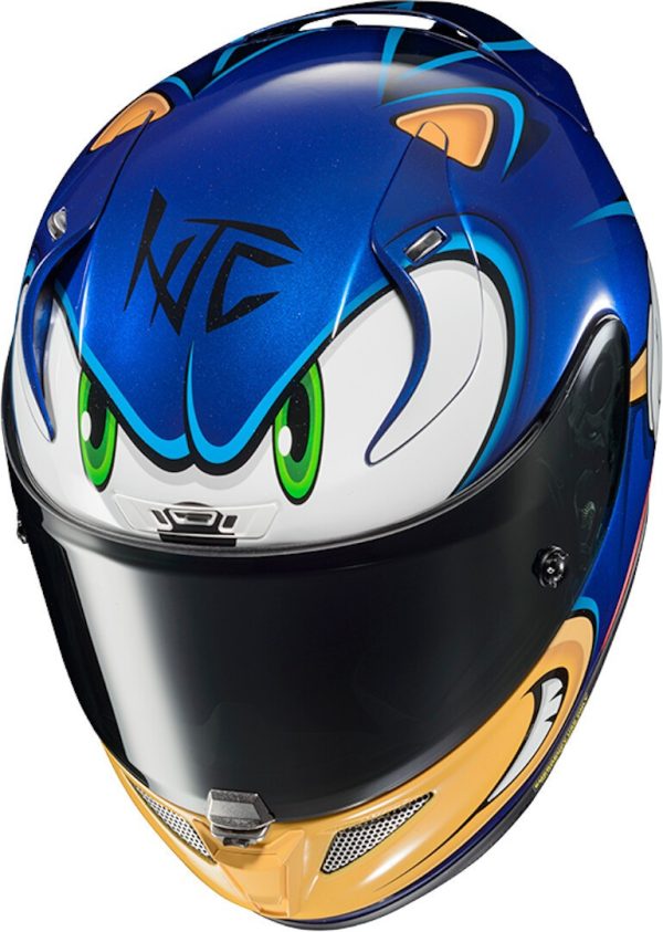 Casco integrale Hjc Rpha 11 SONIC SEGA helmet - immagine 5