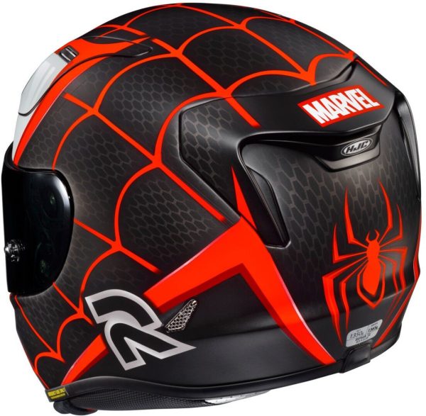 Casco integrale Hjc Rpha 11 SPIDERMAN MILES MORALES MARVEL helmet - immagine 10