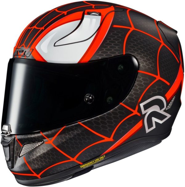 Casco integrale Hjc Rpha 11 SPIDERMAN MILES MORALES MARVEL helmet