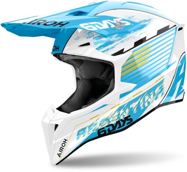 Casco cross Airoh Wraaap SixDays Argentina 2023 Replica helmet casque