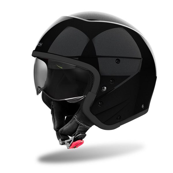 Casco modulare Airoh J110 black glitter helmet - immagine 3